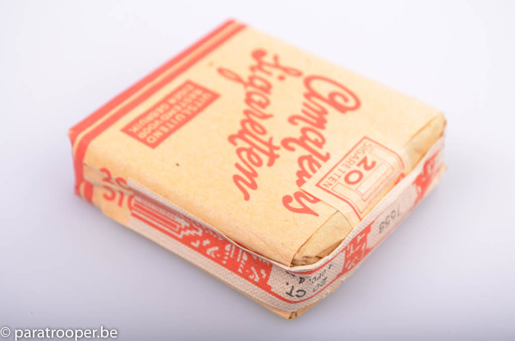 Unopened pack of 1940 Dutch Amateurs ration card cigarettes ...