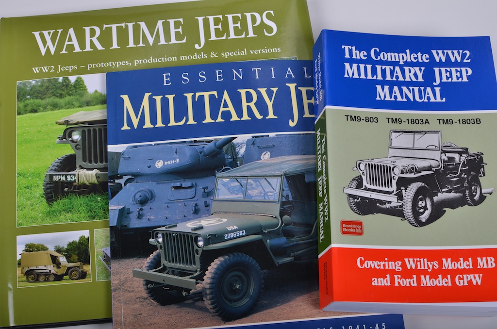Jeep reference books and manuals