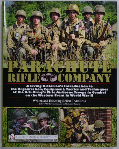 Parachute Rifle Company book re-enactment